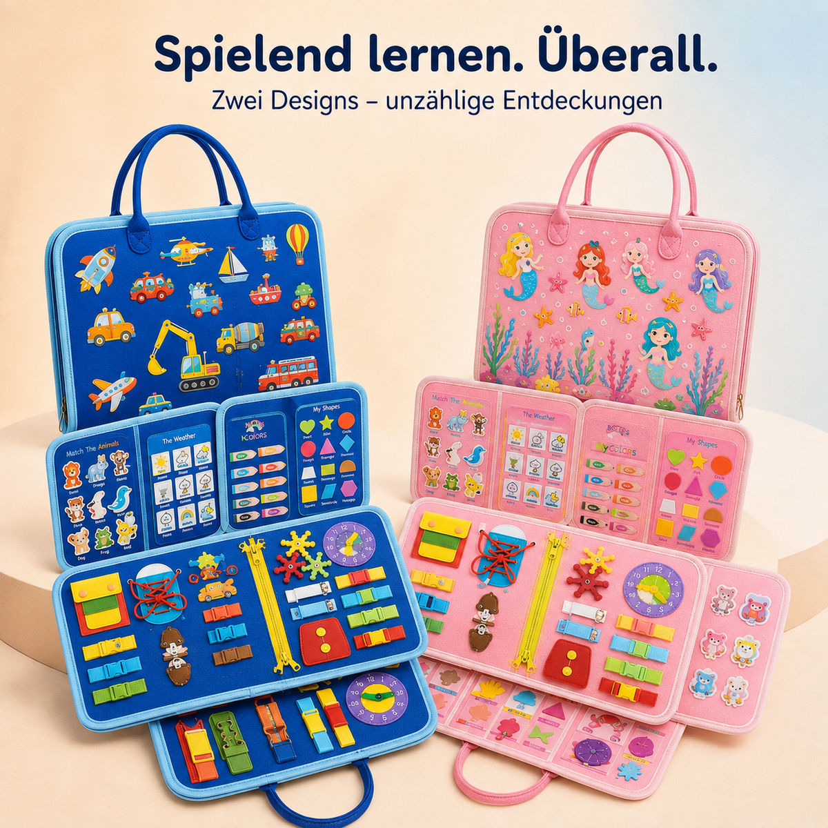 MiniMontessori - Beschäftigungsbuch