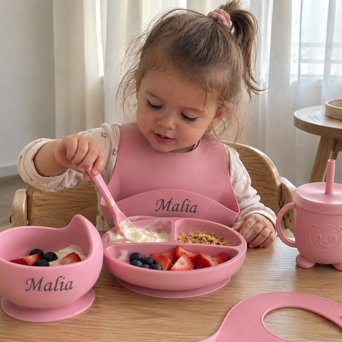 Mimolo - Personalisiertes Geschirrset für dein Kind!
