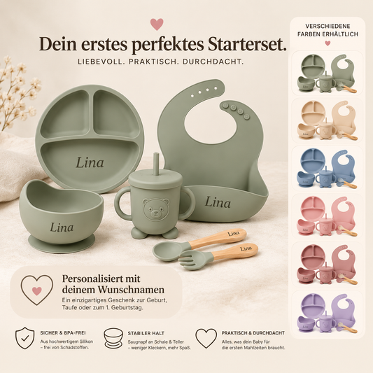 Mimolo - Personalisiertes Geschirrset für dein Kind!